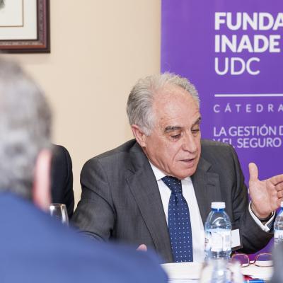Santiago Martín Gil, Senior Advisor en HDI Global, durante su intervención