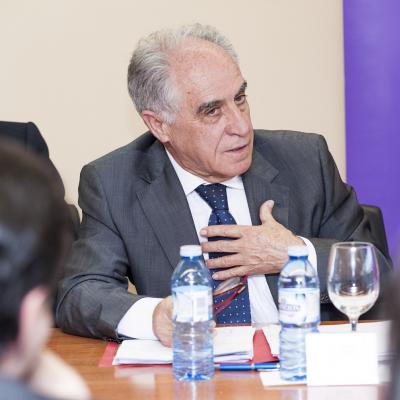 Santiago Martín Gil, Senior Advisor en HDI Global, durante su intervención